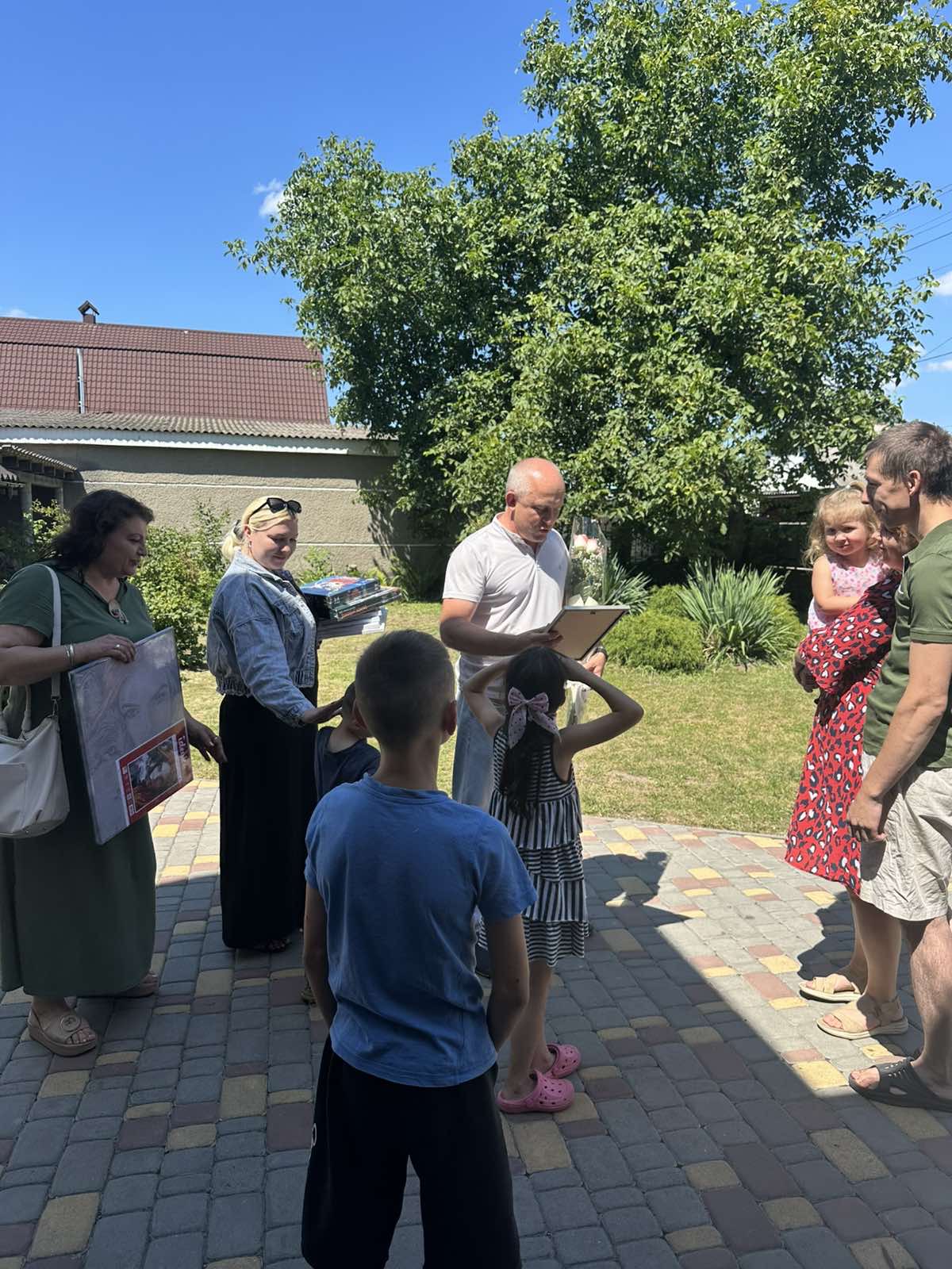 У Малинській громаді привітали родину Демчуків з річницею створення дитячого будинку сімейного типу