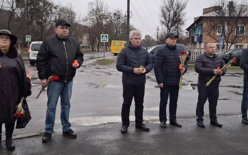 Малин вшановує жертв Голодоморів