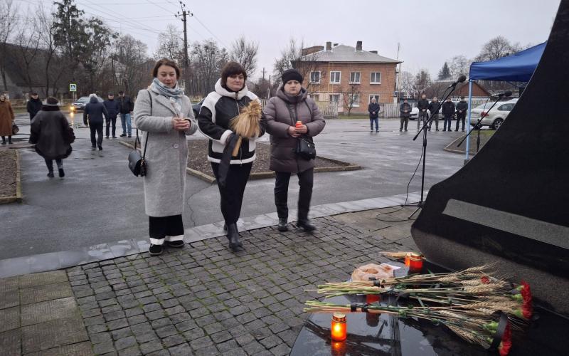 Малин вшановує жертв Голодоморів
