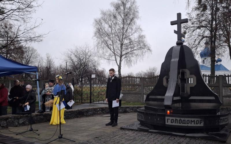 Малин вшановує жертв Голодоморів