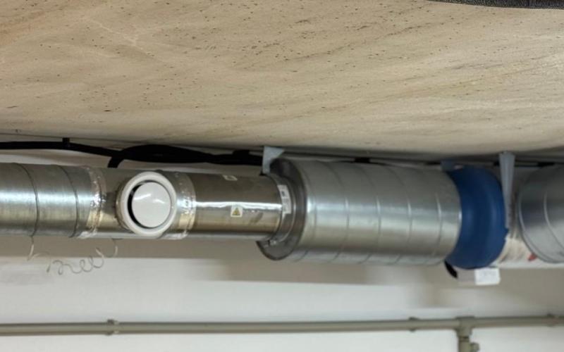 Безпечні умови для дітей: у ДНЗ №8 «Ялинка» з’явився сучасний рекуператор