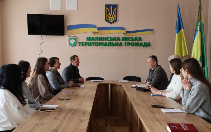 Малинська громада та ESTDEV укріплюють партнерство заради розвитку освіти та молоді