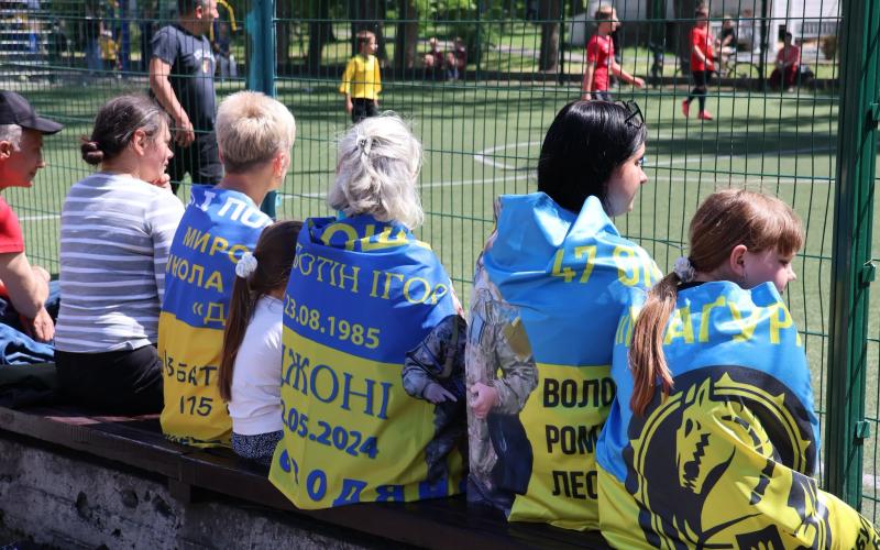 «Матч надії»: юні футболісти Малинської громади підтримали родини безвісти зниклих і полонених захисників